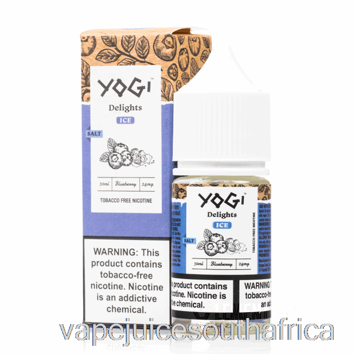 Vape Juice South Africa Blueberry Ice Salts - Yogi Delights - 30Ml 50Mg Promo